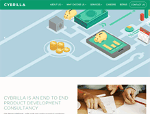 Tablet Screenshot of cybrilla.com